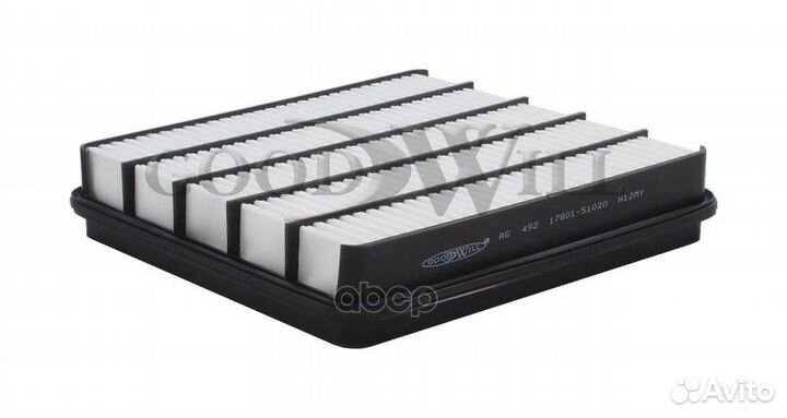 AG492 фильтр воздушный Toyota Land Cruiser 4.7