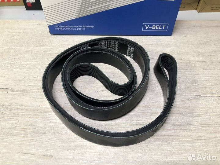 Ремень 8рк 2495 генератора Газель Cummins 2.8