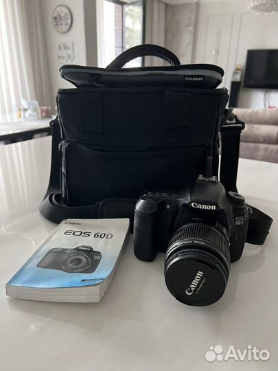 Зеркальный фотоаппарат canon 60d