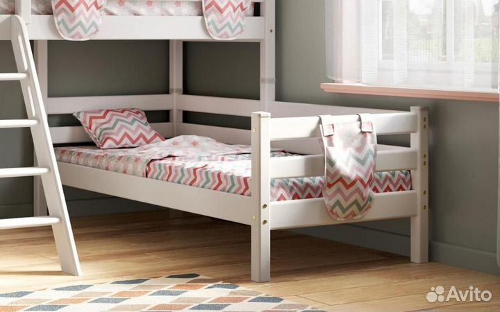 Детская кровать угловая