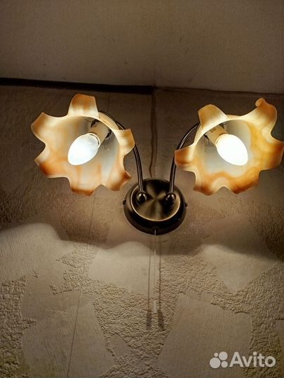 Люстра потолочная бу