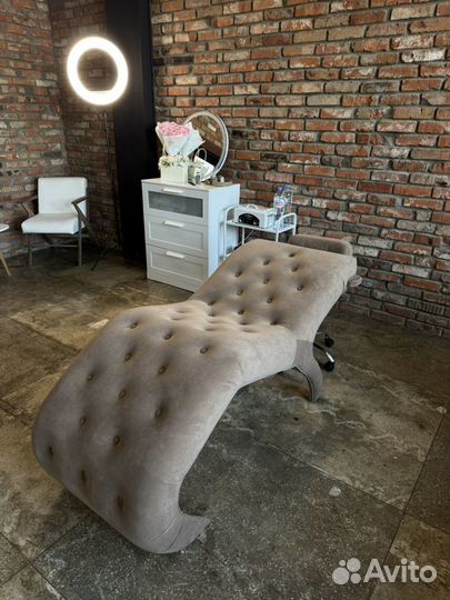 Кушетка анатомическая со стулом