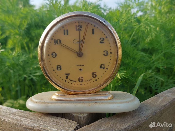Часы будильник Слава СССР гост 1 Класс