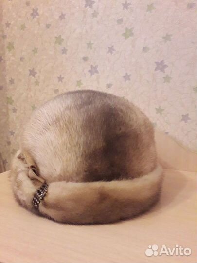 Шапка новая норка женская