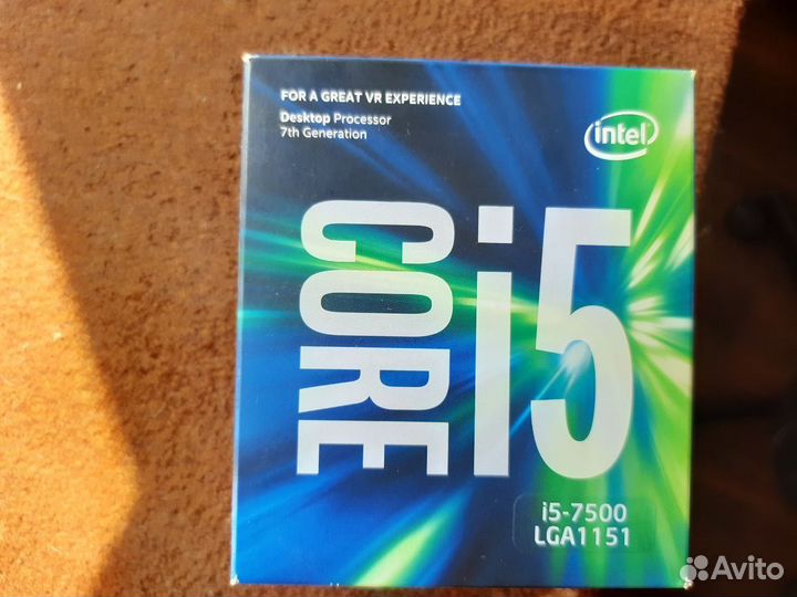 Продам процессор intel core i5-7500