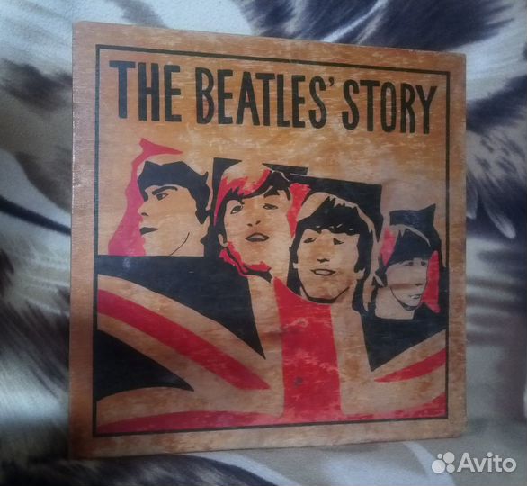 The Beatles картина на фанере