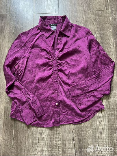 Винтажная блузка шелк