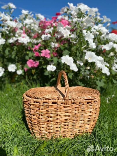 Корзины плетеные большие