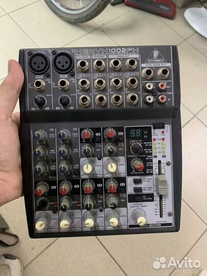 Микшерный пульт behringer xenyx 1002fx