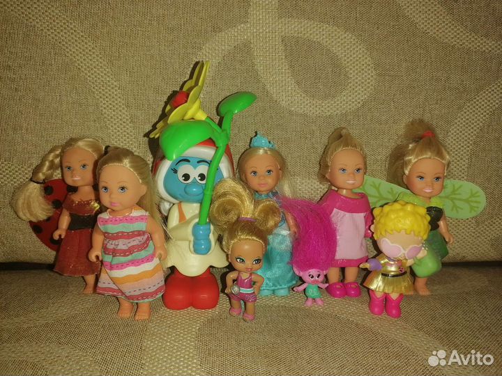 Куколки, игрушки