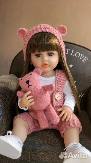 Кукла Реборн полностью силиконовая