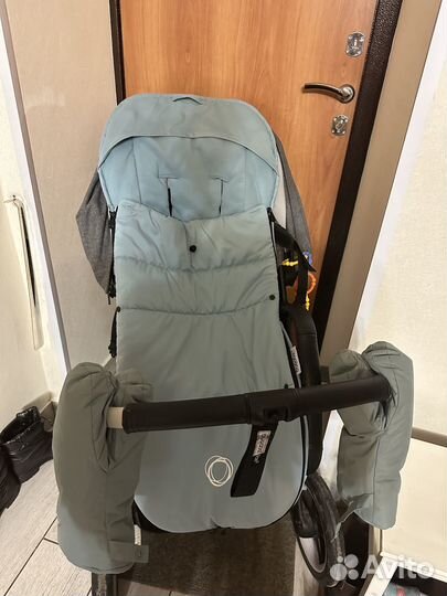 Конверт в прогулочную коляску bugaboo и варежки