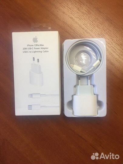 Провод и блок питания 20w Apple