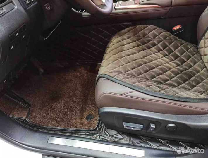 3Д коврики из экокожи lexus RX 4