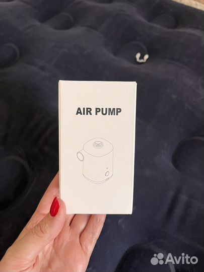 Портативный насос для матраса и кругов