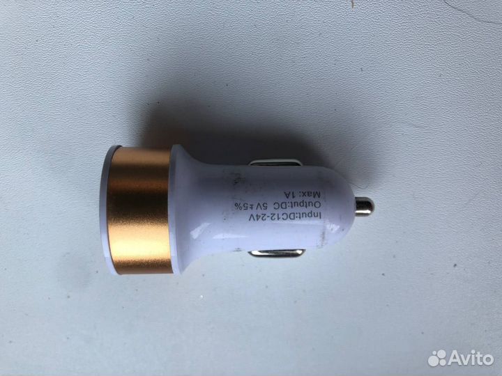 USB зарядка от прикуривателя в машину