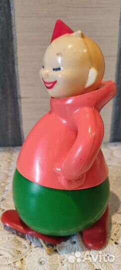 Детская игрушка. Клоун. охк. 1940-50 г