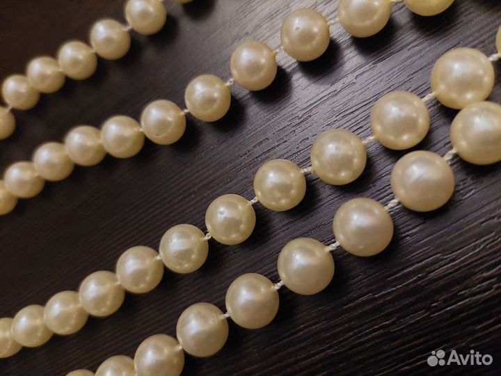 Имитация жемчуга (бусы и др.) Германия, винтаж