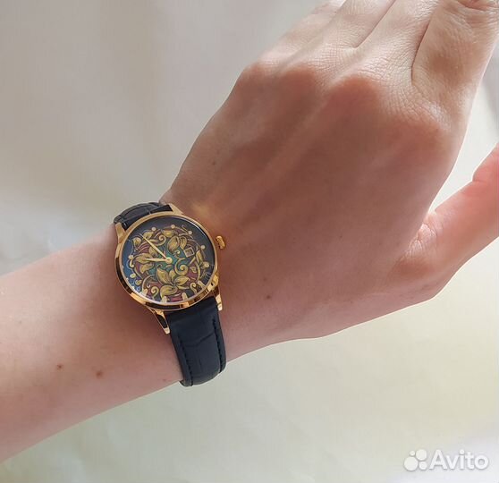 Наручные часы с ручной росписью