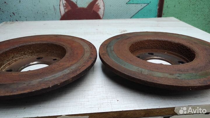 Тормозные диски renault logan 2007 г. б/у