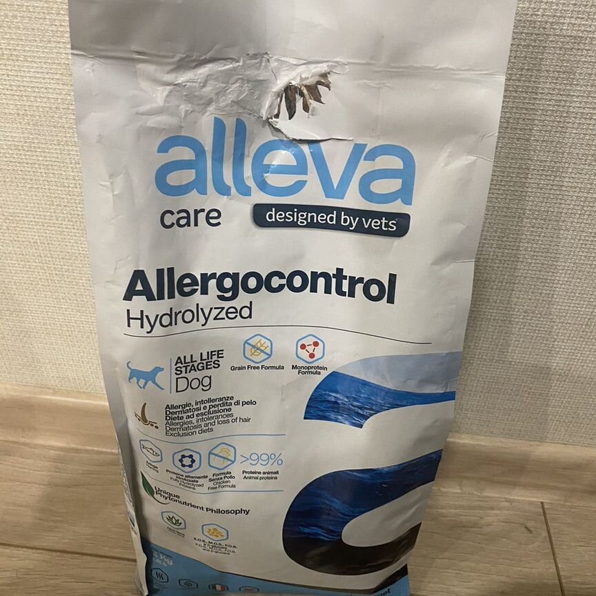 Alleva allergocontrol корм для собак