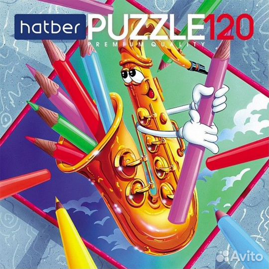 Веселый саксофон Пазл