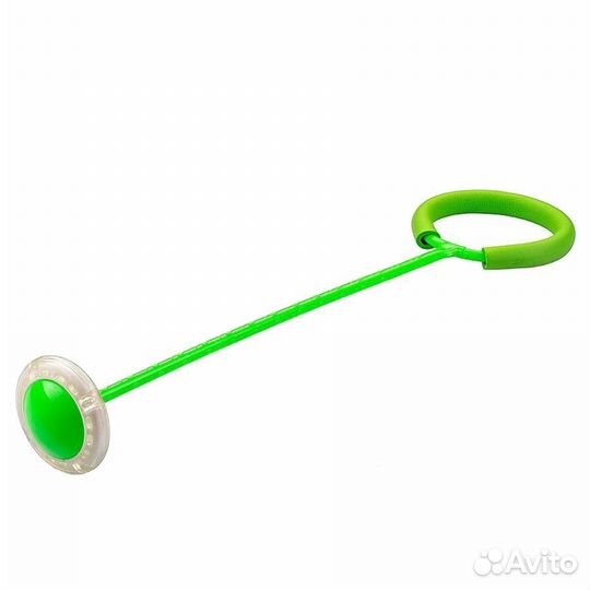 Нейроскакалка на одну ногу со светящимся роликом