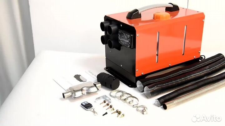 Сухой фен автономный отопитель 2-5кв переносной