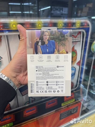 Радиосистема Hollyland Lark C1 Duo Lightnig Чёрная