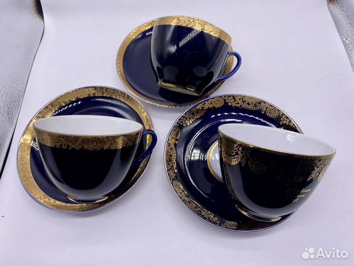 Разные чайные пары, кобальт, лфз, СССР