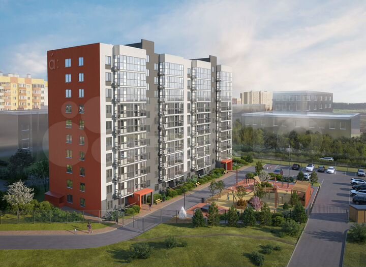 2-к. квартира, 55,8 м², 9/10 эт.