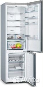 Холодильник с морозильником Bosch KGN39LB30U черный