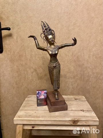 Статуэтка Индия Танцовщица бронза большая