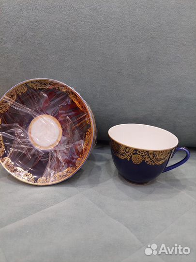 Чайные пары из фарфора