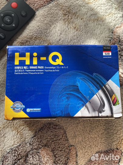 Тормозные колодки передние hi-q SP1172