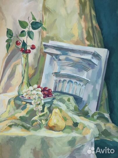 Натюрморт (гуашь)