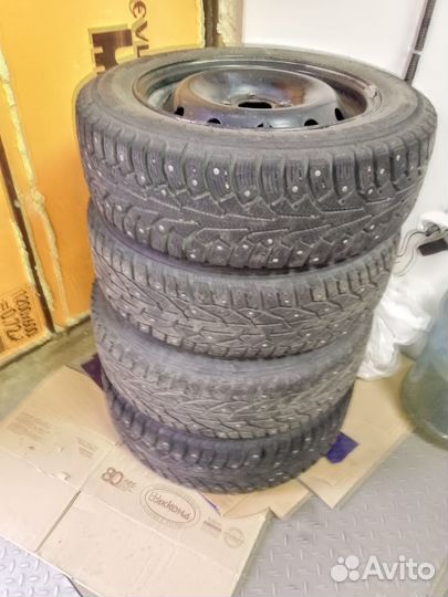 Зимняя резина на дисках r15