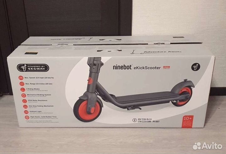Ninebot by Segway KickScooter C20 новый