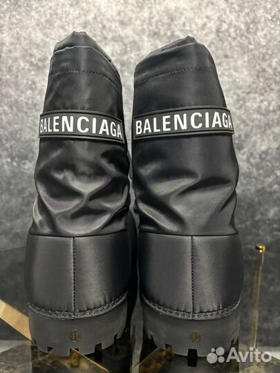 Balenciaga Alaska Neylon Boots Black