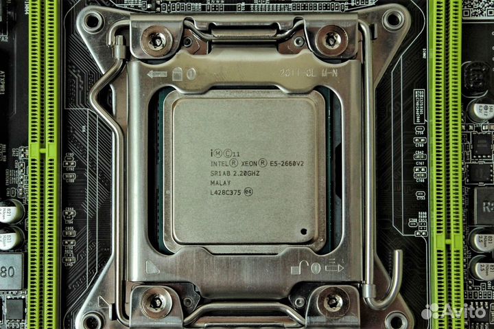 Материнская плата X79 Xeon E5 2660v2 16Gb