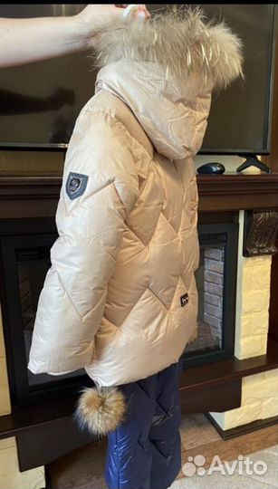 Зимний костюм для девочки 104 110