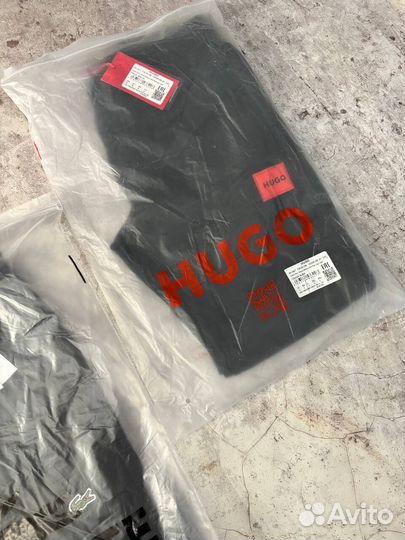 Спортивные штаны Hugo Boss темные LUX