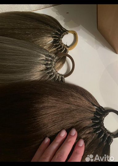 Хвост на резинке/ накладной хвост шиньон
