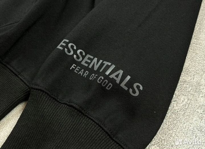 Зип худи Essentials на флисе