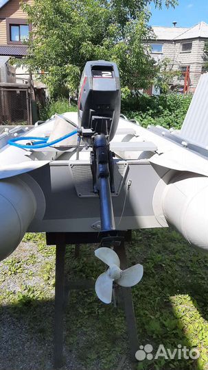 Надувная лодка пвх с мотором 2