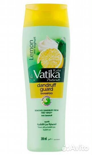 Шампунь против перхоти Dabur Vatika 200 мл
