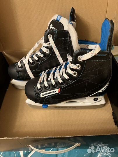 Коньки детские раздвижные nordway 30 33