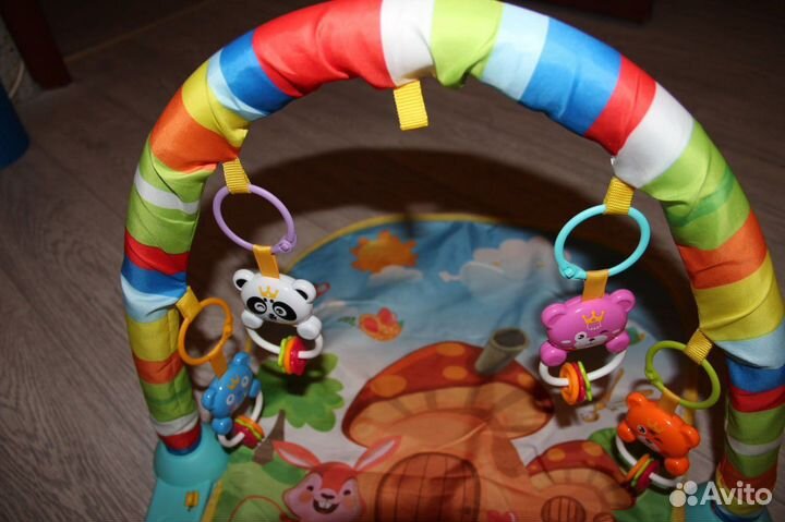 Развивающий коврик с пианино