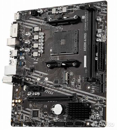 Материнская плата MSI A520M-A PRO, AM4