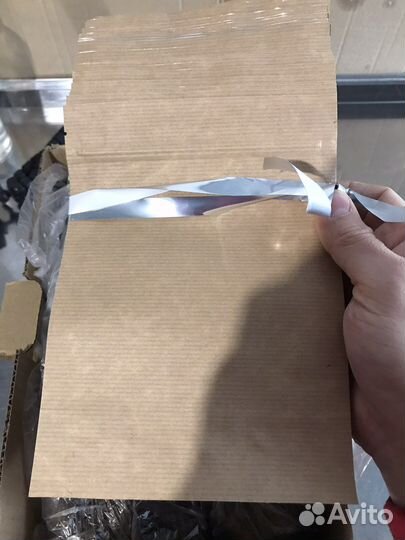 Крафт пакеты дой пак с замком зип лок 150*210мм